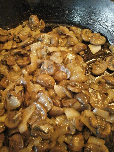 There is nothing better than a Pan of Sauteed Mushrooms....end of story!