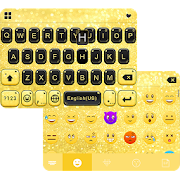 Gold & Black iKeyboard Theme  Icon