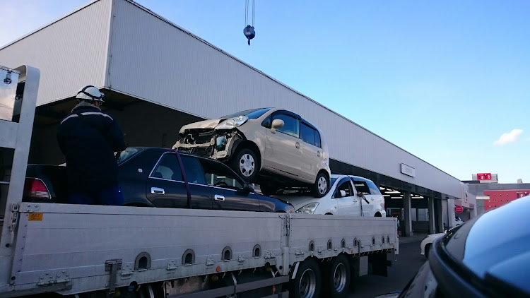 ライフのドナドナ・事故・さよなら・空飛ぶクルマに関するカスタム事例の投稿画像3枚目