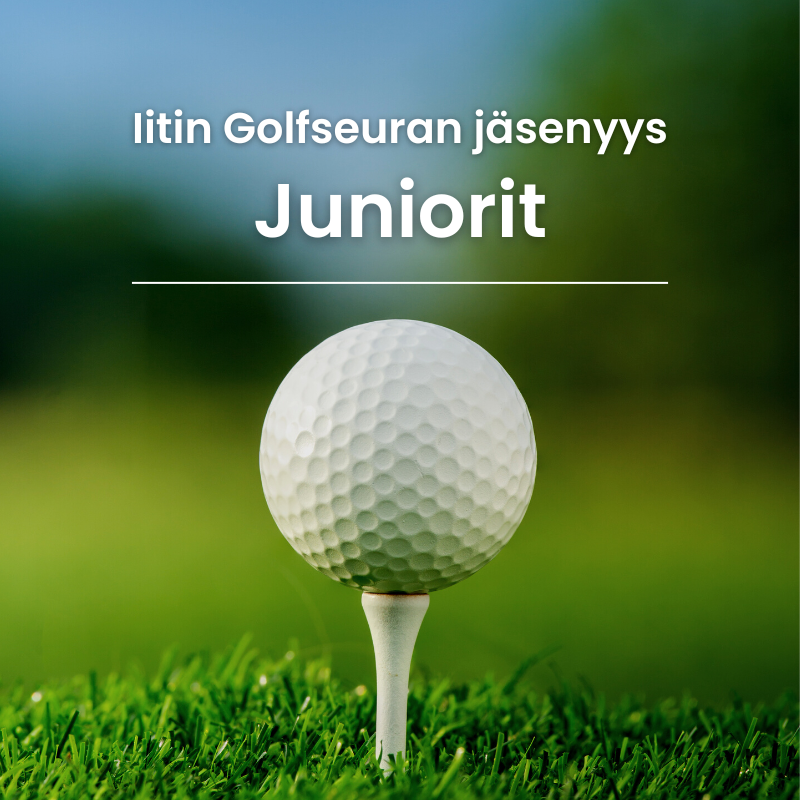 Iitin Golfseura jäsenmaksu juniori