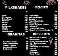 The Langford Cafe menu 2