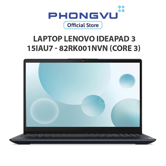 Laptop Lenovo Ideapad 3 15Iau7 (I3 - 1215U/Ram 8Gb/512Gb Ssd/ Windows 11)