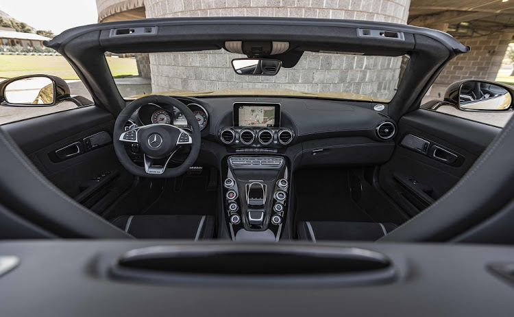 The interior is basically the same as the coupe except for various items to keep the cold out and less storage