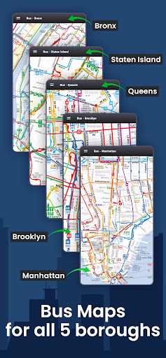 Screenshot NYC Subway Map & MTA Bus Maps