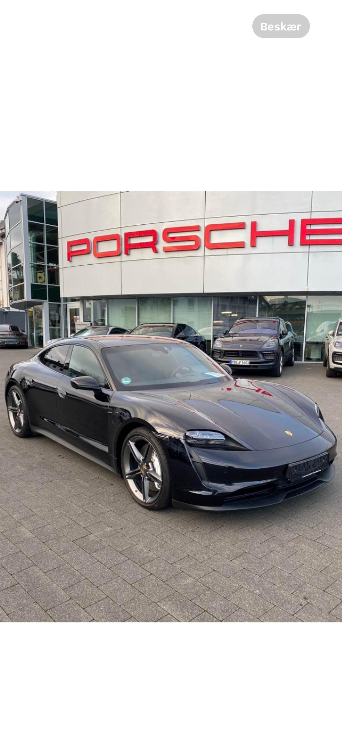 Porsche  Taycan 4 S Performance Plus Hire Slagelse