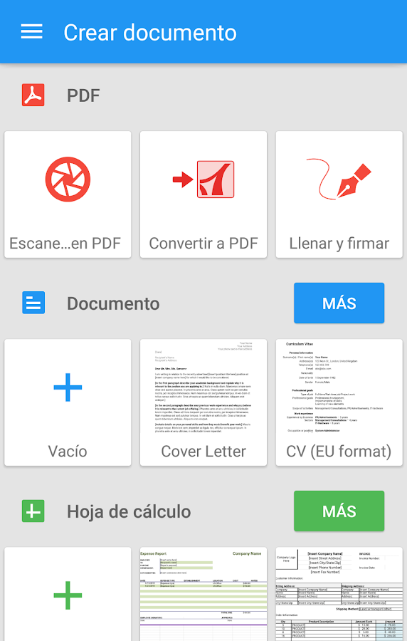   OfficeSuite Pro + PDF: captura de pantalla 