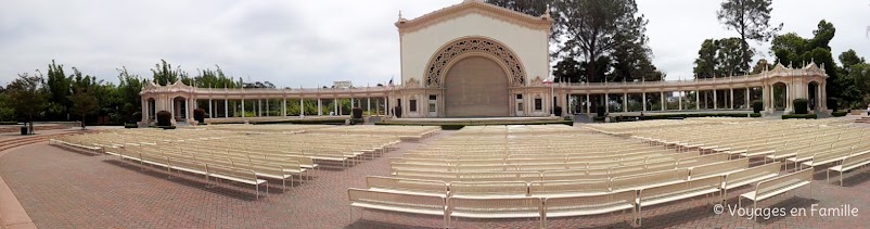 Spreckels organ pavilion, balboa park