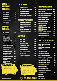 Wat-A-Burger - India Ka Burger menu 1