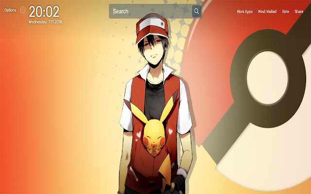 Pokemon Video Games Wallpapers NewTab Theme