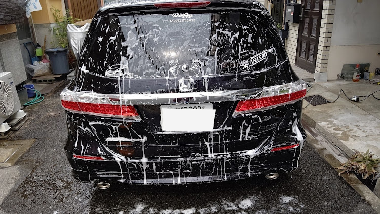オデッセイの洗車に関するカスタム事例の投稿画像1枚目
