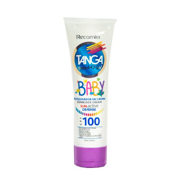 Protector Solar Tanga Baby Sun Active Defense Spf100 x 120 ml  