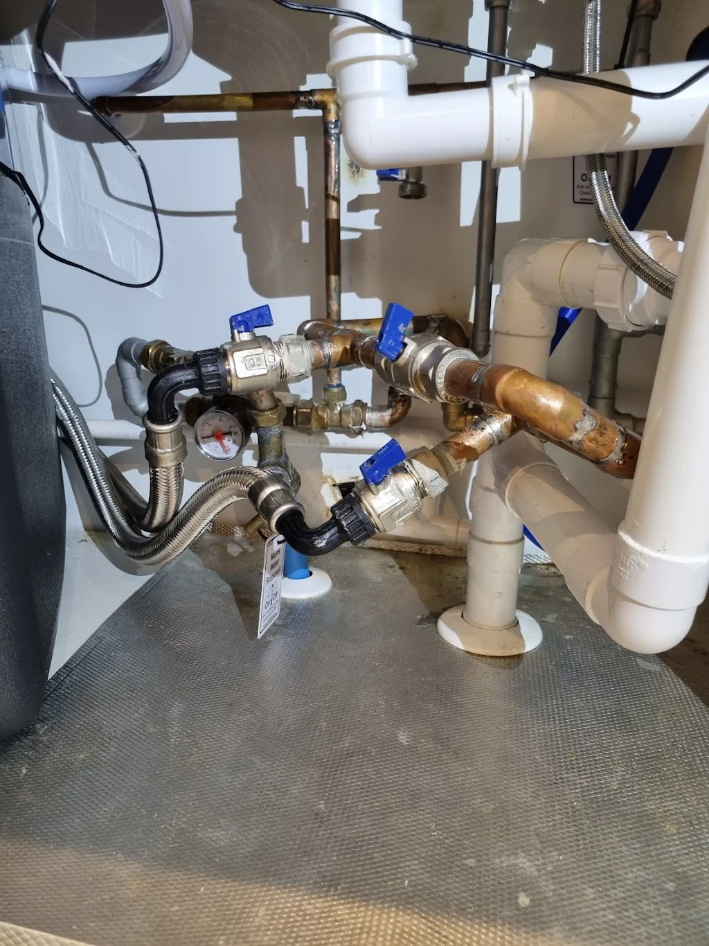 Album cover: Water softener installation 