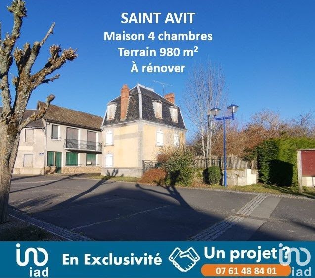 Vente maison 6 pièces 100 m² à Saint-Avit (63380), 45 000 €