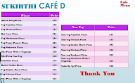 Sukirthi Cafe D menu 3