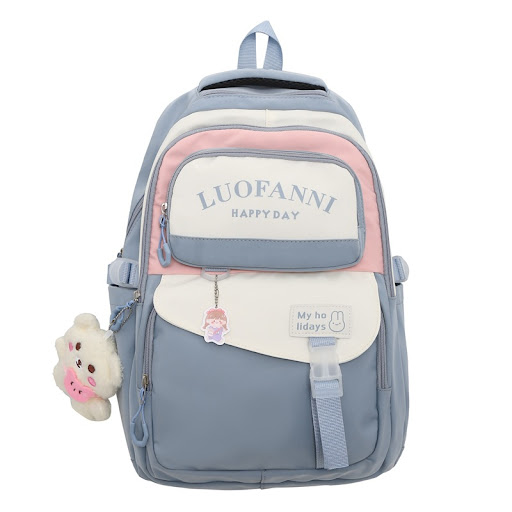 Title 4, Korean Style School Backpack College Style Larg...