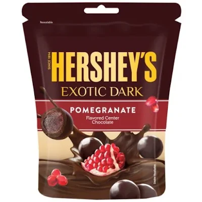 Hersheys Exotic Dark Chocolate Pomegranate 33.3 Gm