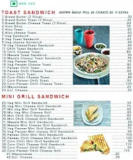 Sandwich Adda menu 1