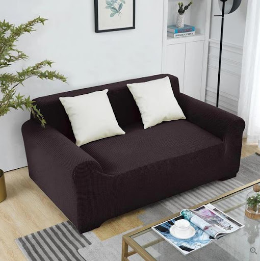 Title 3, Elastic All-Inclusive Non-Slip Sofa Cover prote...