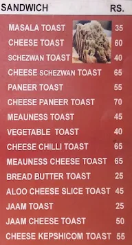 Sandwich Corner menu 1