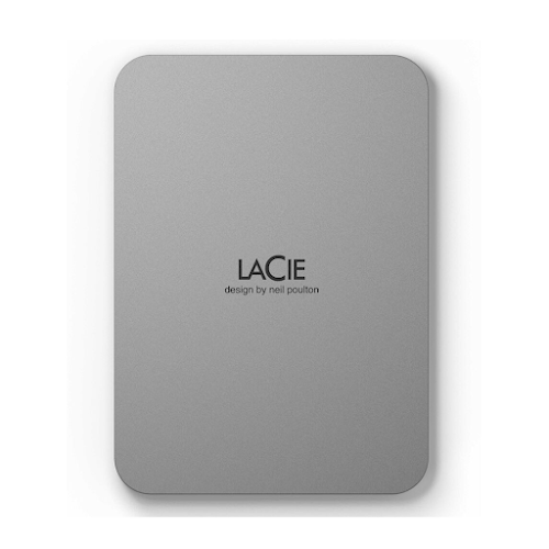 Ổ Cứng Di Động HDD LaCie Mobile Drive 2022 5TB USB-C 3.2 gen 1 (Bạc) - STLP5000400