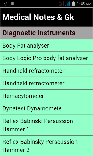 Medical notes gk