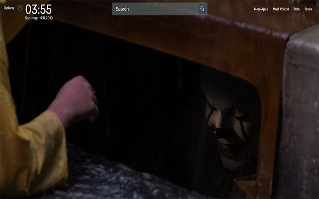 Pennywise It Wallpapers NewTab Theme