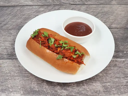 Butter Chicken Hot Dog