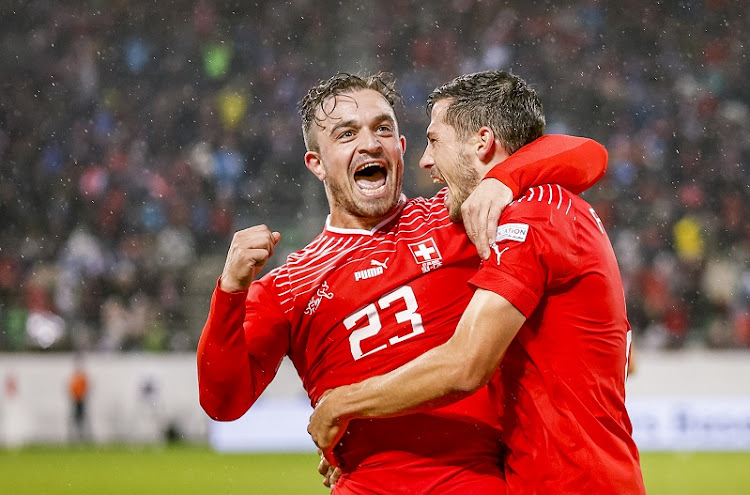 Winnger Xherdan Shaqiri, left, and midfielder Remo Freuler are key players for Switzerland. Picture: GETTY IMAGES/EURASIA SPORT IMAGES/VEDRAN GALIJAS