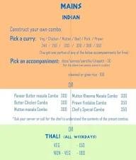 Knowhere Bar & Kitchen menu 3