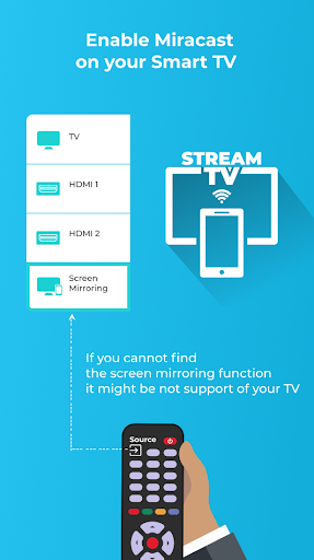 Screenshot Stream Phone To TV, Mirroring