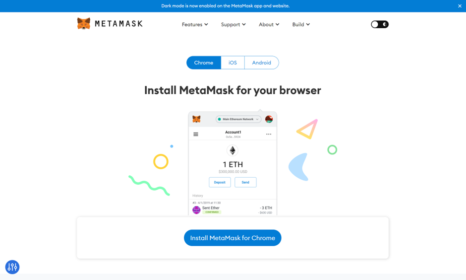 How to Set Up a MetaMask Wallet & Transfer Funds - 1