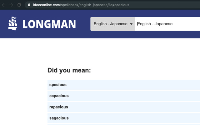 Dictionary Lookup In A Tab