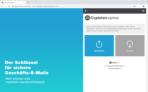 Cryptshare.express