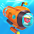 Dinosaur Submarine - for kids icon