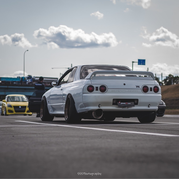 スカイライン GT-Rのいいね、フォロー、コメントよろしくお願いします・スカイラインGT-R・TE37V・GT-R・ナナメアングルに関するカスタム事例の投稿画像1枚目