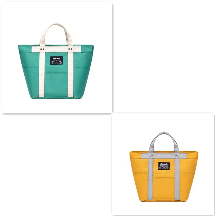 Sac isotherme familial, boîte à déjeuner épaissie en feuille d'aluminium, pour repas chauds et pique-niques