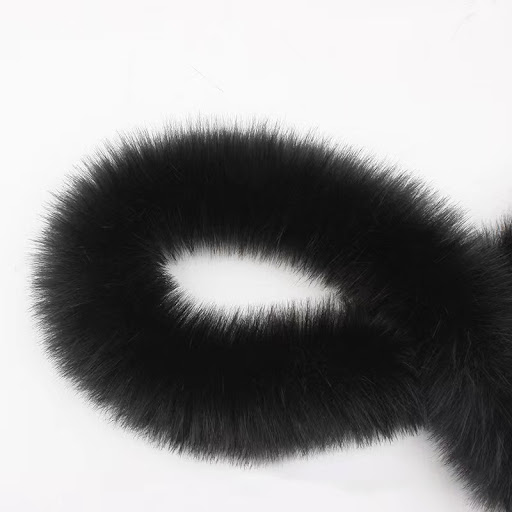 Title 5, Fox Fur Strip Tang Suit Hanfu Hat Decoration. E...