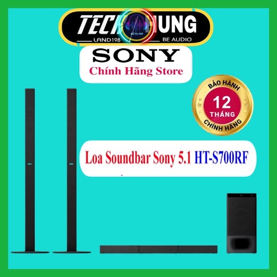 [Mã 1212Elsale10 Giảm 5% Đơn 3Tr] Loa Soundbar Sony 5.1 Ht - S700Rf - Hàng Chính Hãng