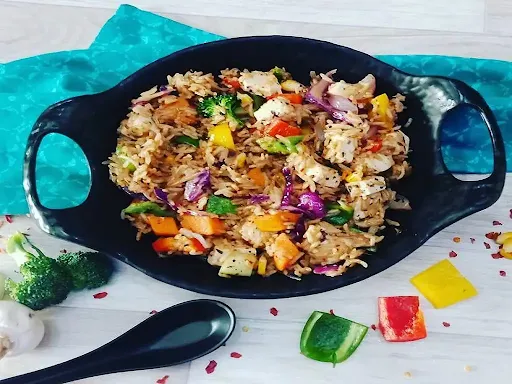 Tofu Sizzler With Brown Rice & Vegetables