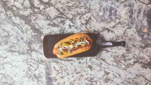 Grilled Veggies Hot Dog