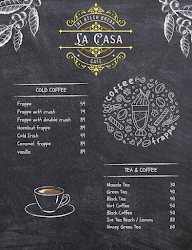 La Casa - The Btech Break Cafe menu 2