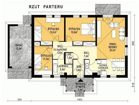 WB-3462 - Rzut parteru