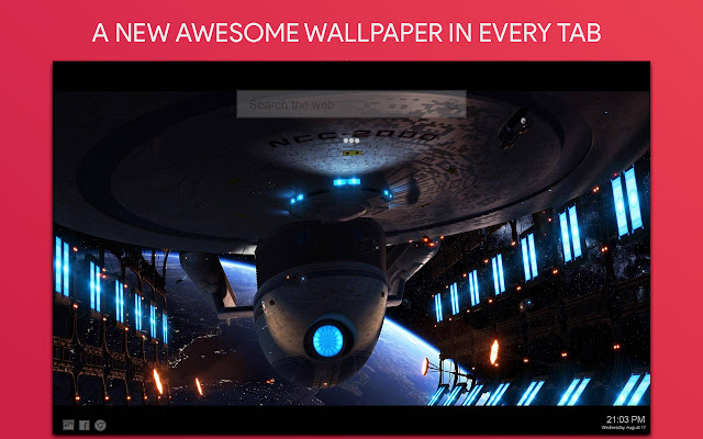 Star Trek Wallpaper HD Custom New Tab