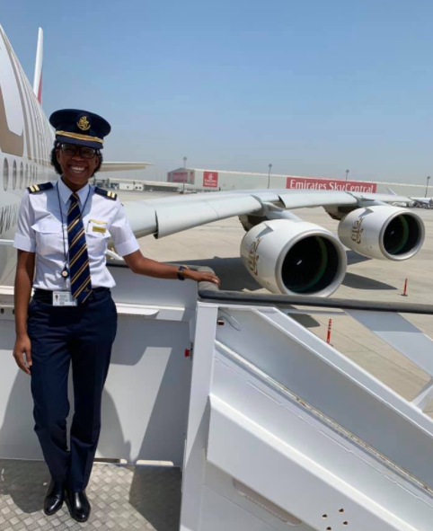 Amanda Kandawire-Khoza hopes more black women follow in her footsteps and fly the world's biggest aeroplanes.