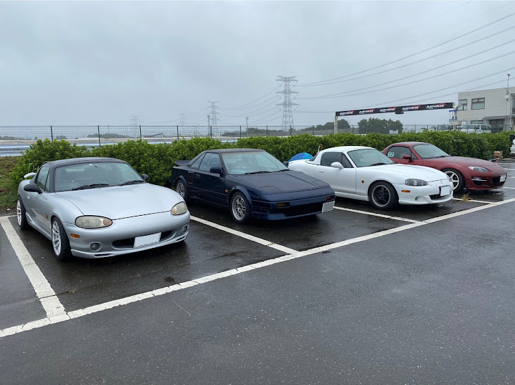 MR2の走行会・筑波サーキット・ヘビーウェット・車載動画・旧車に関するカスタム事例の投稿画像1枚目