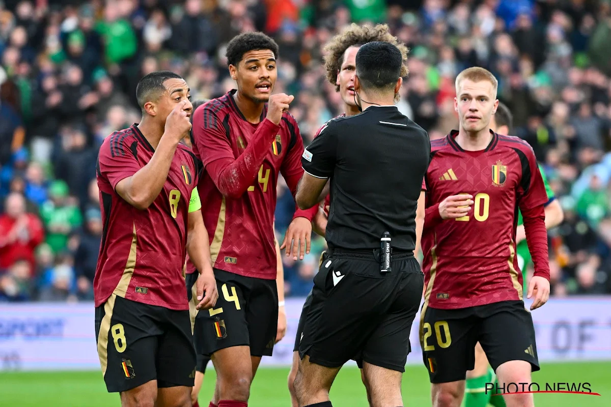 Inquiétude chez les Diables après le match en Irlande ? "Je ressens encore quelque chose..." 