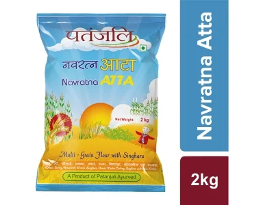 Patanjali Navratna Atta - 2 kg