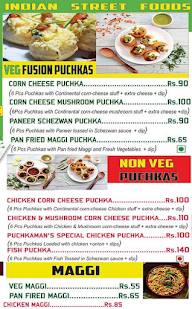 Puchkaman menu 1