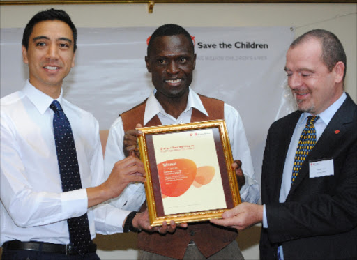 GSK Vice President Ramil Burden, University of Nairobi's Dr Benson Wamalwa and Save the Children Country director Duncan Harvey