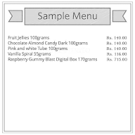 House of Candy menu 2